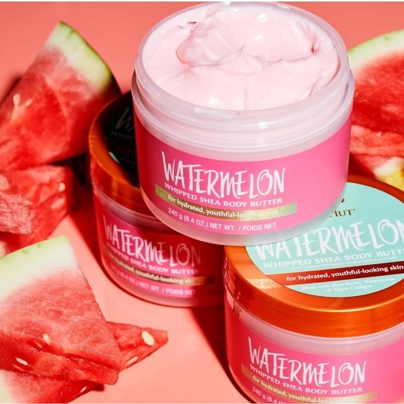 Tree Hut Watermelon Whipped Shea Body Butter Hydrated Youthful Skin 240g 8.4oz - Picture 3 of 4